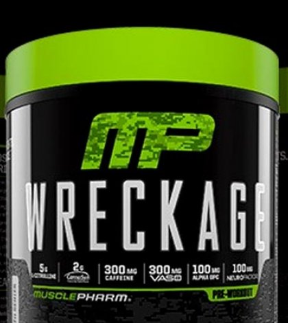 MusclePharm представляет новый предтрен Wreckage