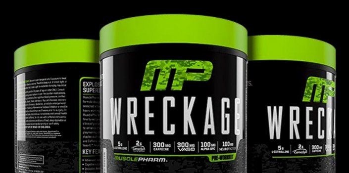 MusclePharm представляет новый предтрен Wreckage