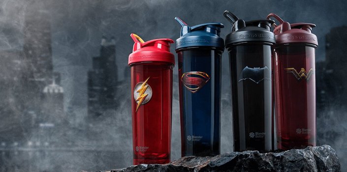 Новые супергеройские шейкеры от BlenderBottle