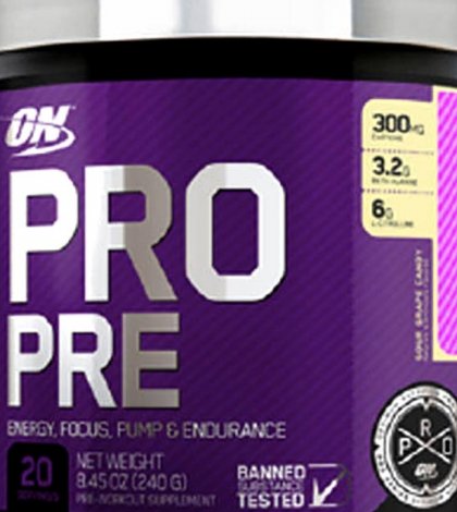 Предтреник Optimum Pro Pre появится до конца этого года