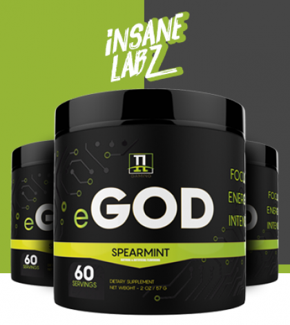 Новый энергетик eGod Spearmint Insane Labz