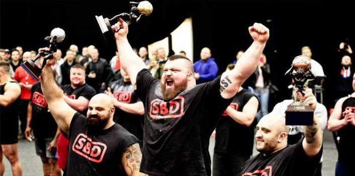 Эдди Холл стал пятикратным чемпионом Britain’s Strongest Man