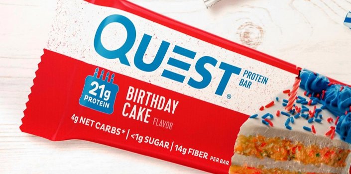 Новый дизайн батончиков Quest Bar