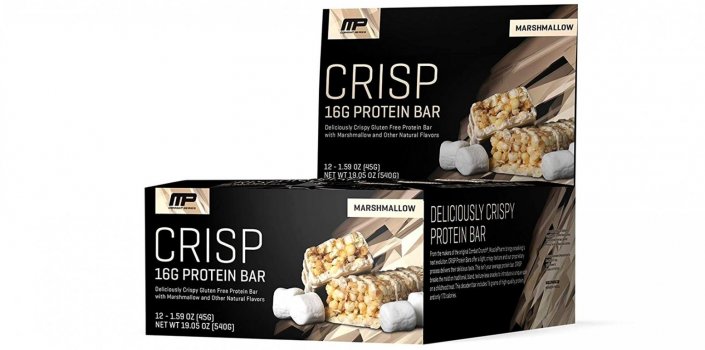 MusclePharm выпустили новые батончики Crisp