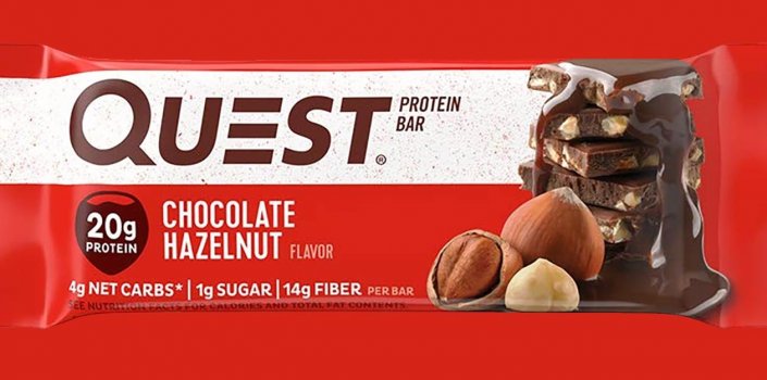 Quest Bar с новым вкусом шоколада и лесных орехов