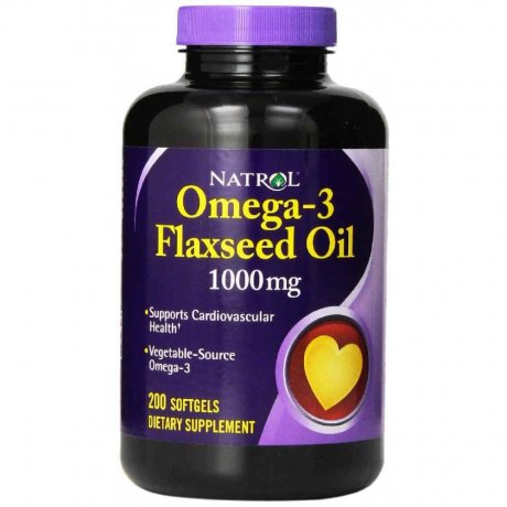 Omega-3 Flaxseed Oil 1000 mg (200 капс)