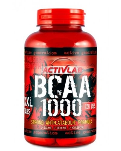 BCAA 1000 XXL Tabs (120 таб)