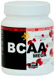 BCAA Mega Tabs (200 таб)