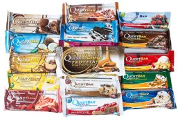 Набор QuestBar все вкусы+конфеты (17 шт)