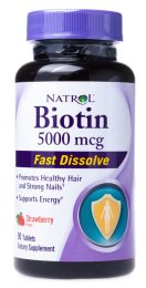 Biotin 5000 mcg Fast Dissolve (90 таб)