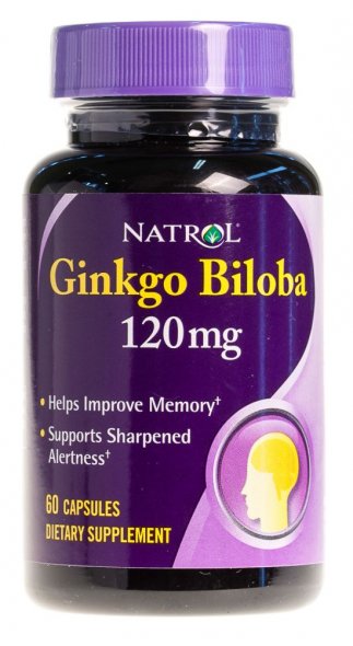 Ginkgo Biloba 120mg (60 капс)