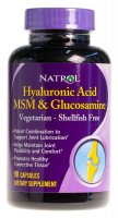 Hyaluronic Acid MSM & Glucosamine (90 капс)